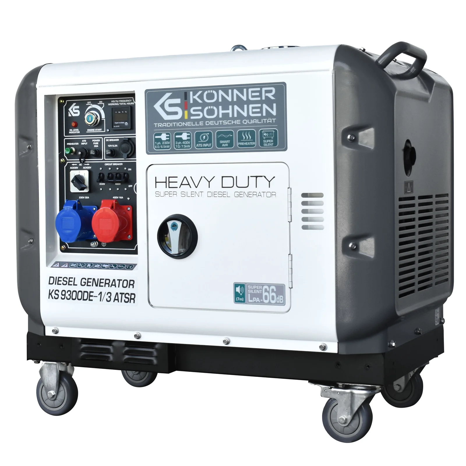 Diesel-Generator "Könner & Söhnen" KS 9300DE-1/3 ATSR (EURO V) – Bild 3