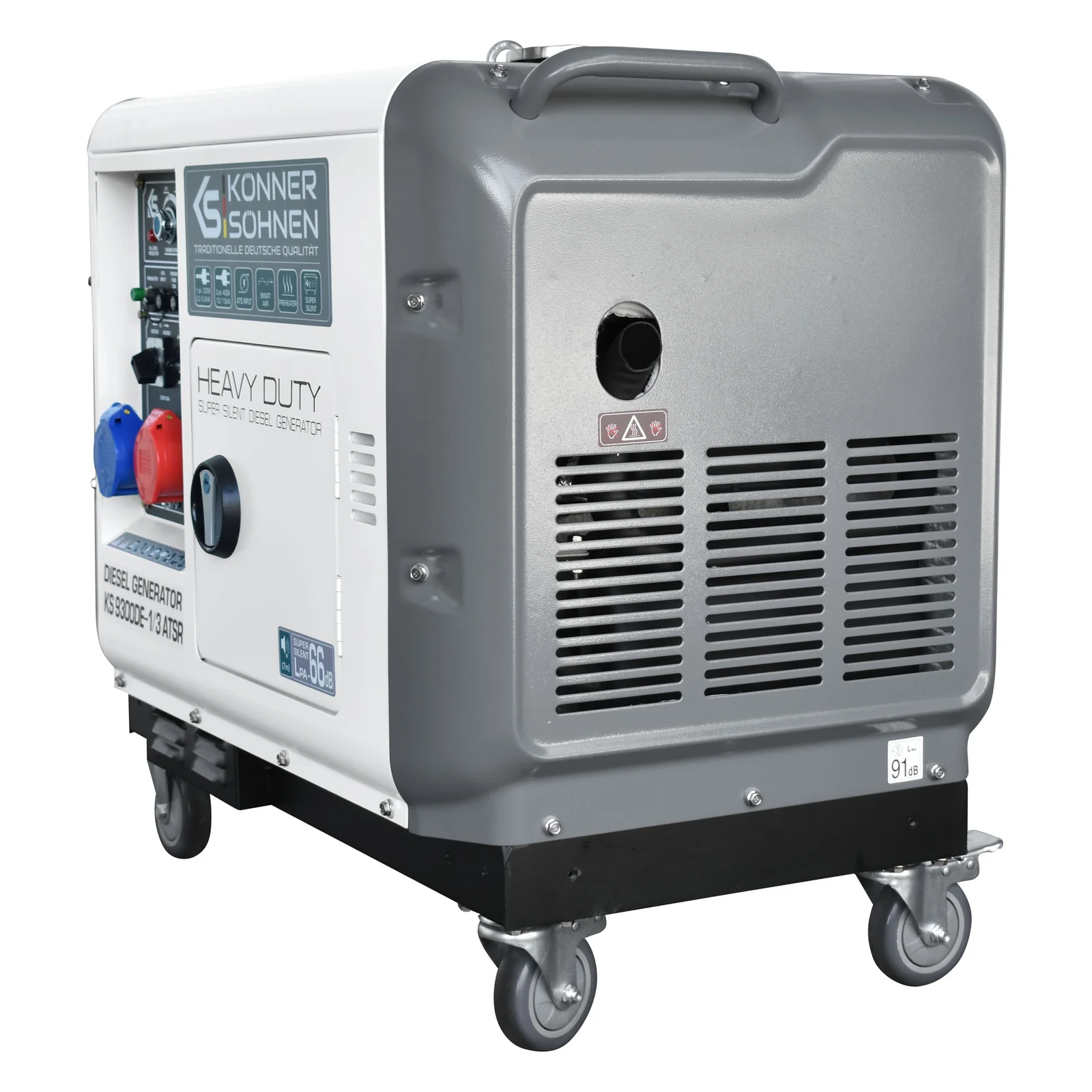 Diesel-Generator "Könner & Söhnen" KS 9300DE-1/3 ATSR (EURO V) – Bild 4