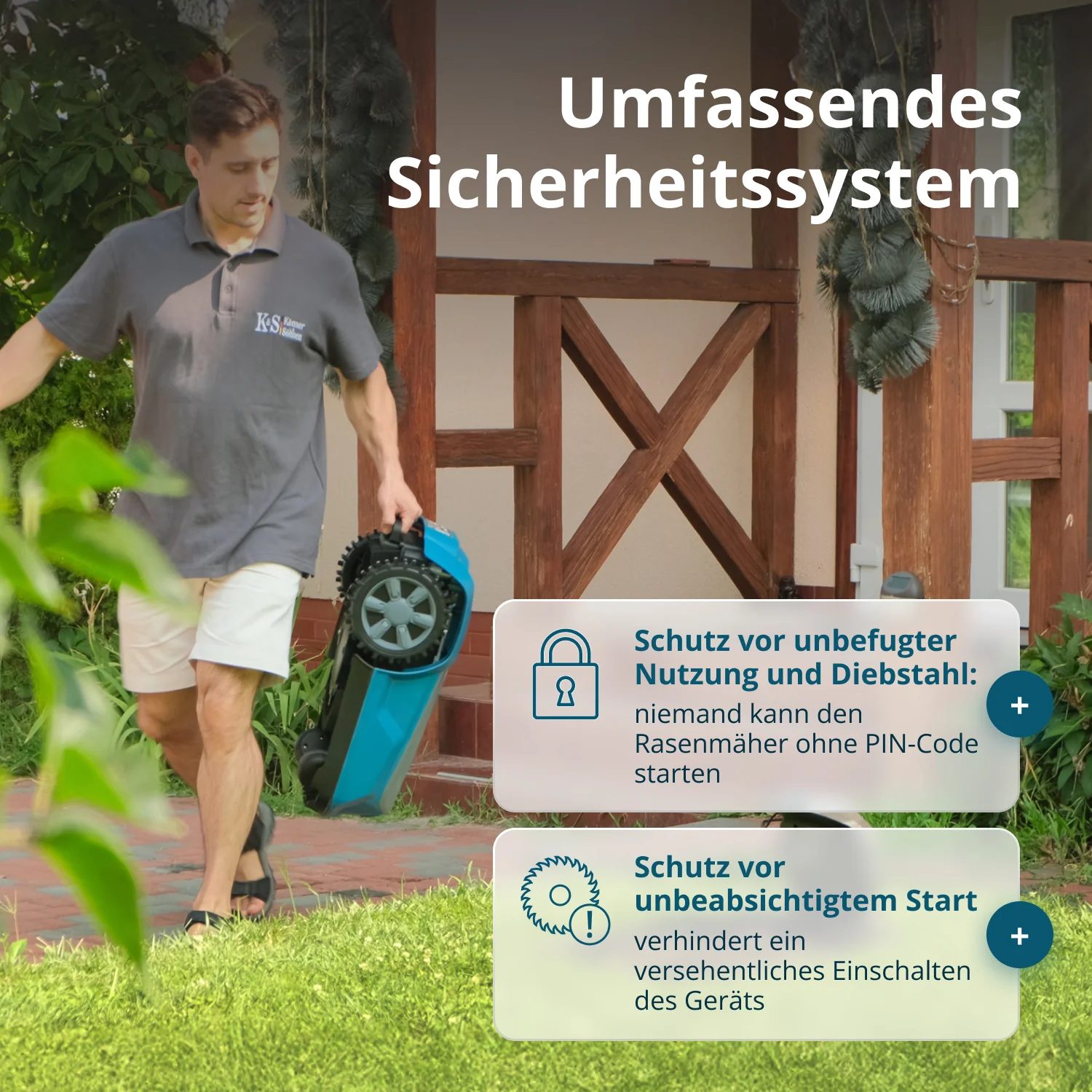 Roboter-Rasenmäher KS 22RLM – Bild 3
