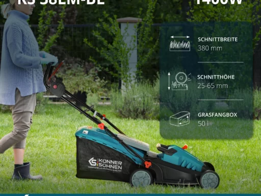 Elektrischer Rasenmäher KS 38LM-BL – Bild 6