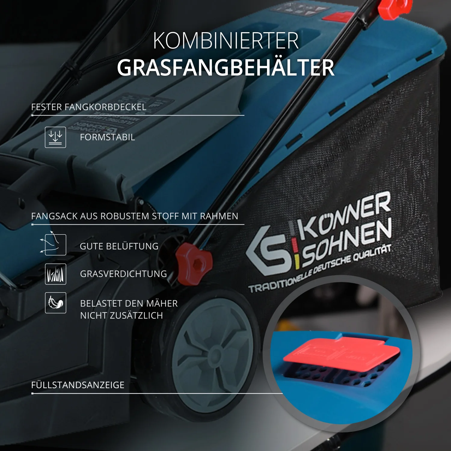 Elektrischer Rasenmäher KS 38LM-BL – Bild 10