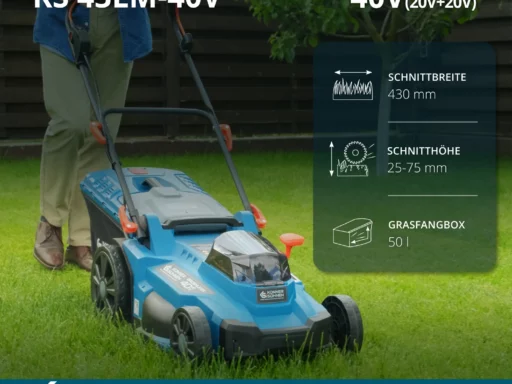 Akku-Rasenmäher KS 43LM-40V – Bild 10