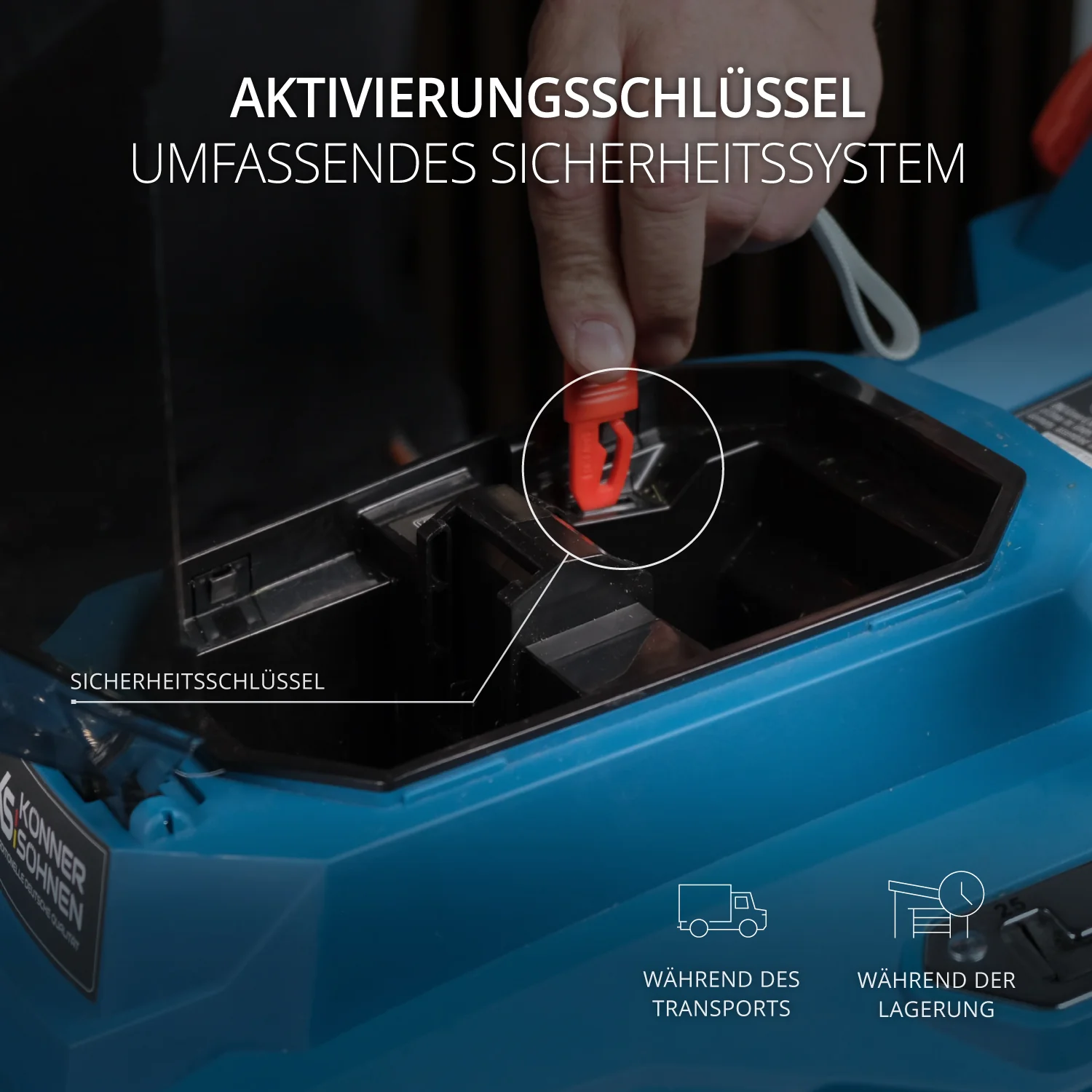 Akku-Rasenmäher KS 43LM-40V – Bild 3