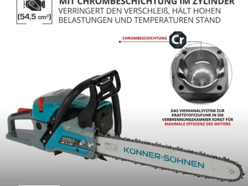Benzin-Kettensäge KS CS31G-18 – Bild 2
