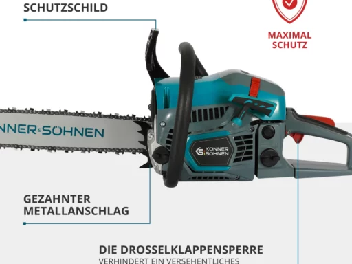 Benzin-Kettensäge KS CS31G-18 – Bild 6