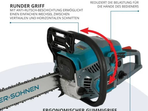 Benzin-Kettensäge KS CS31G-18 – Bild 7