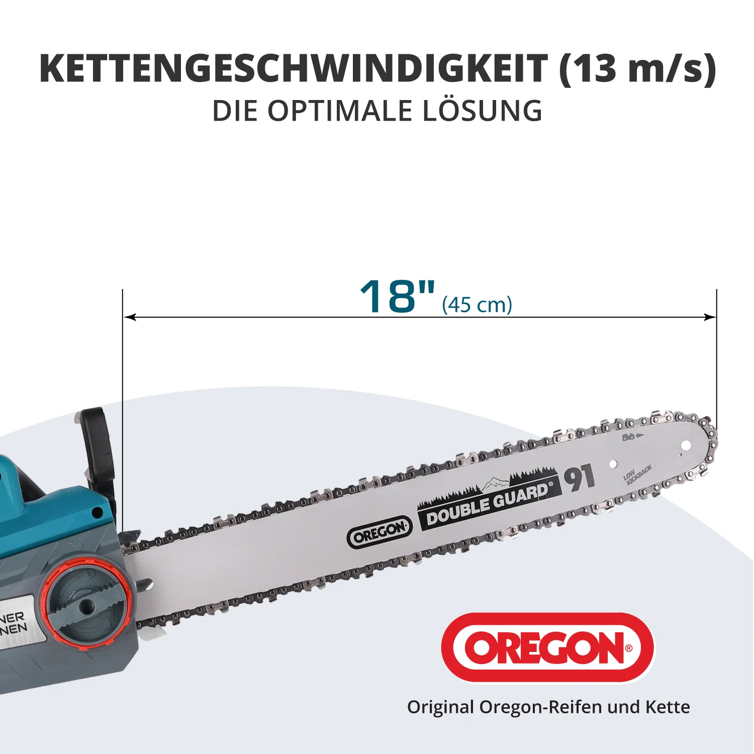 Elektro-Kettensäge KS CS2400-18 – Bild 8