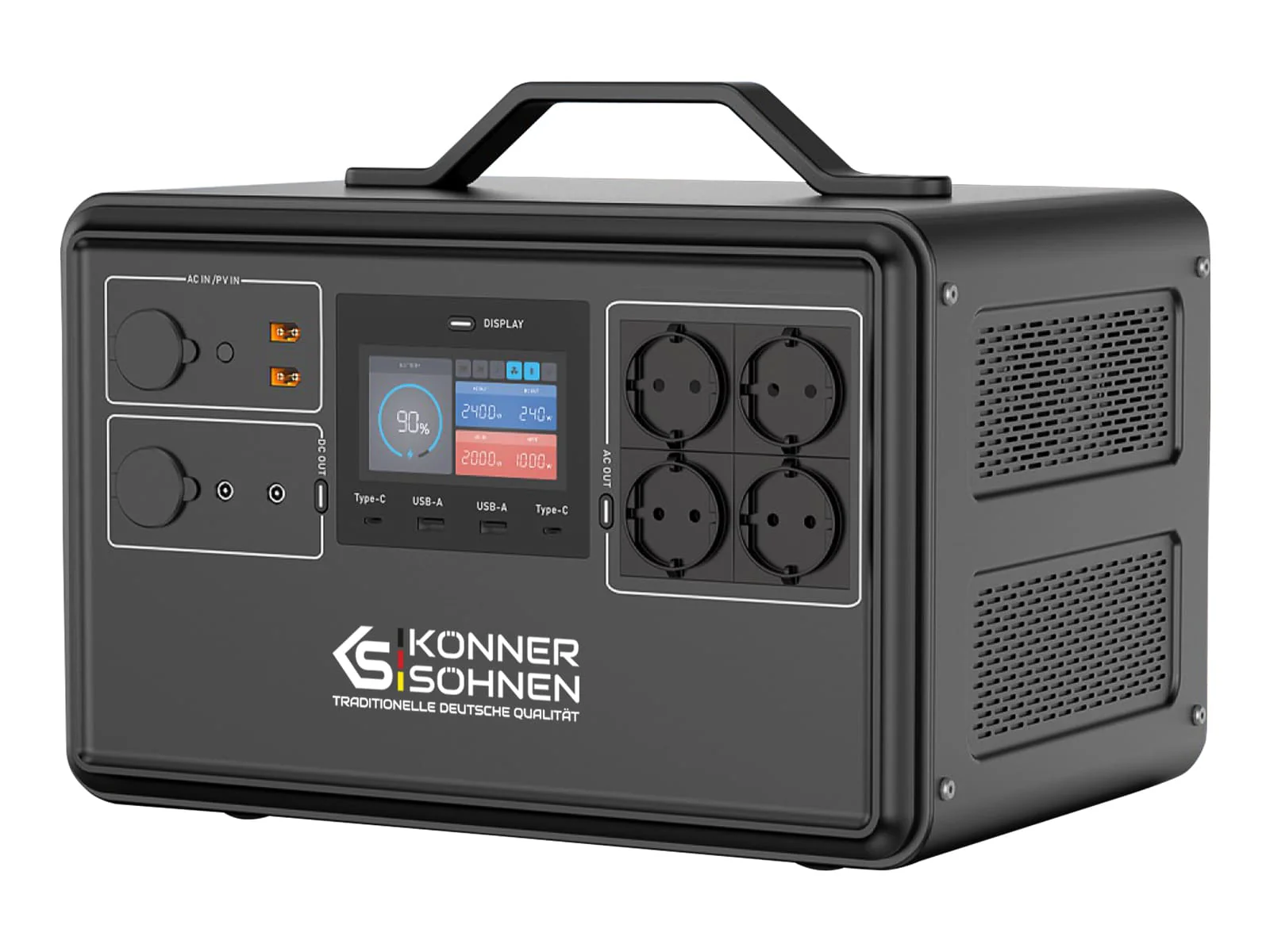 Tragbare Powerstation KS 2400PS – Bild 2