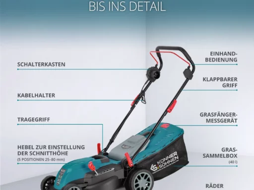 Elektrischer Rasenmäher KS 38LM – Bild 10