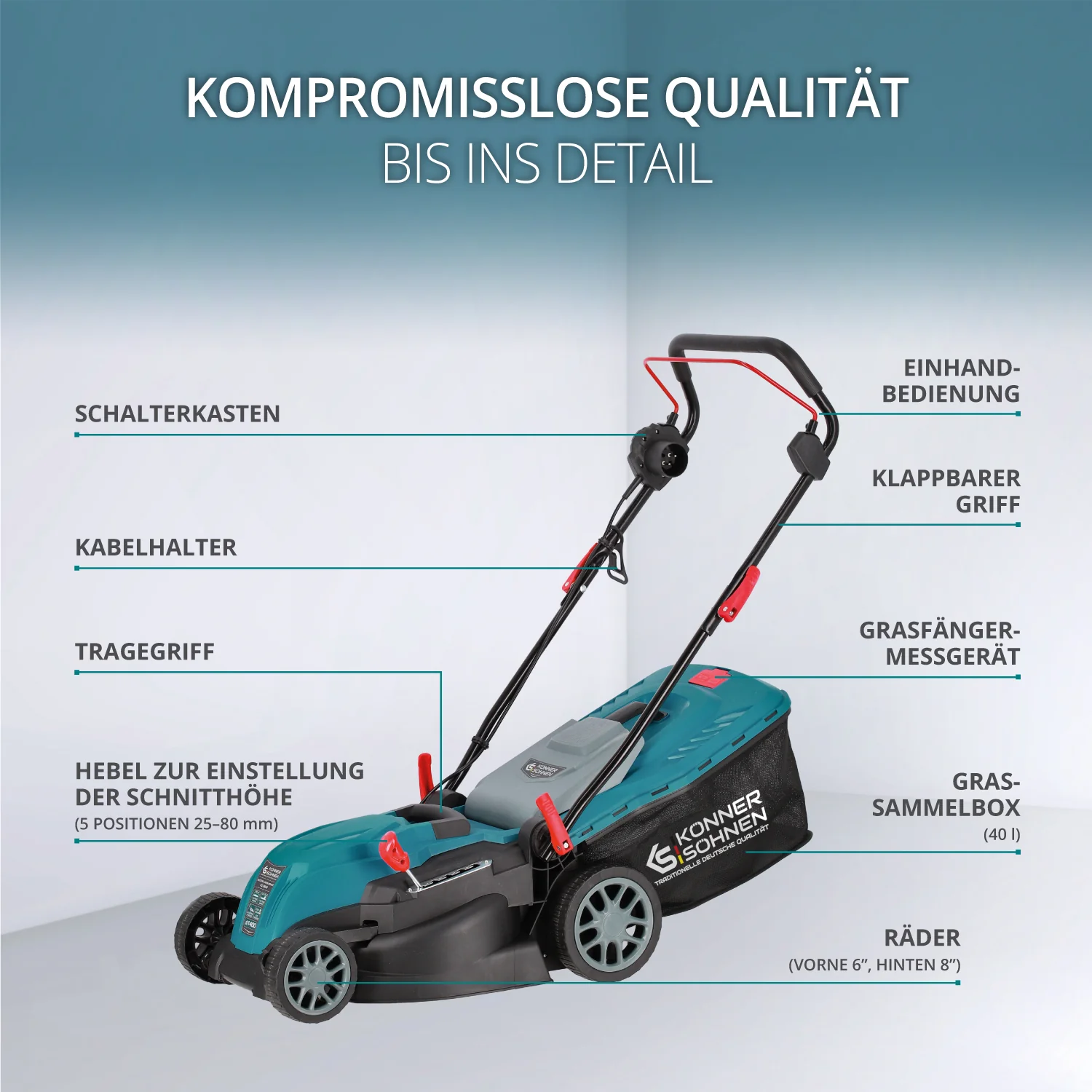 Elektrischer Rasenmäher KS 38LM – Bild 10