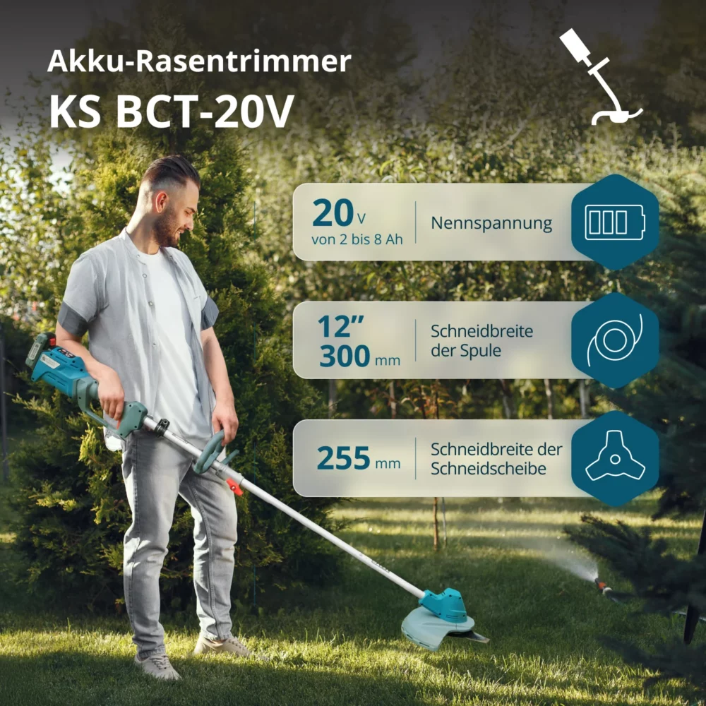 Alternative view of Akku-Rasentrimmer KS BCT-20V