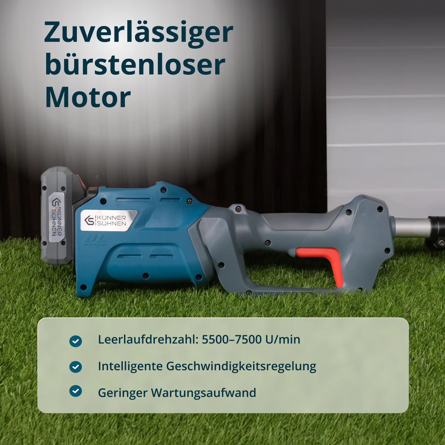 Akku-Rasentrimmer KS BCT-20V – Bild 9