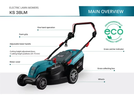 Elektrischer Rasenmäher KS 38LM – Bild 15