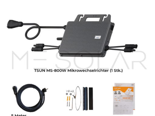 Tsun Mikrowechselrichter TSOL-MS800, WLAN, inkl. 5 Meter AC Schlusskabel – Bild 5