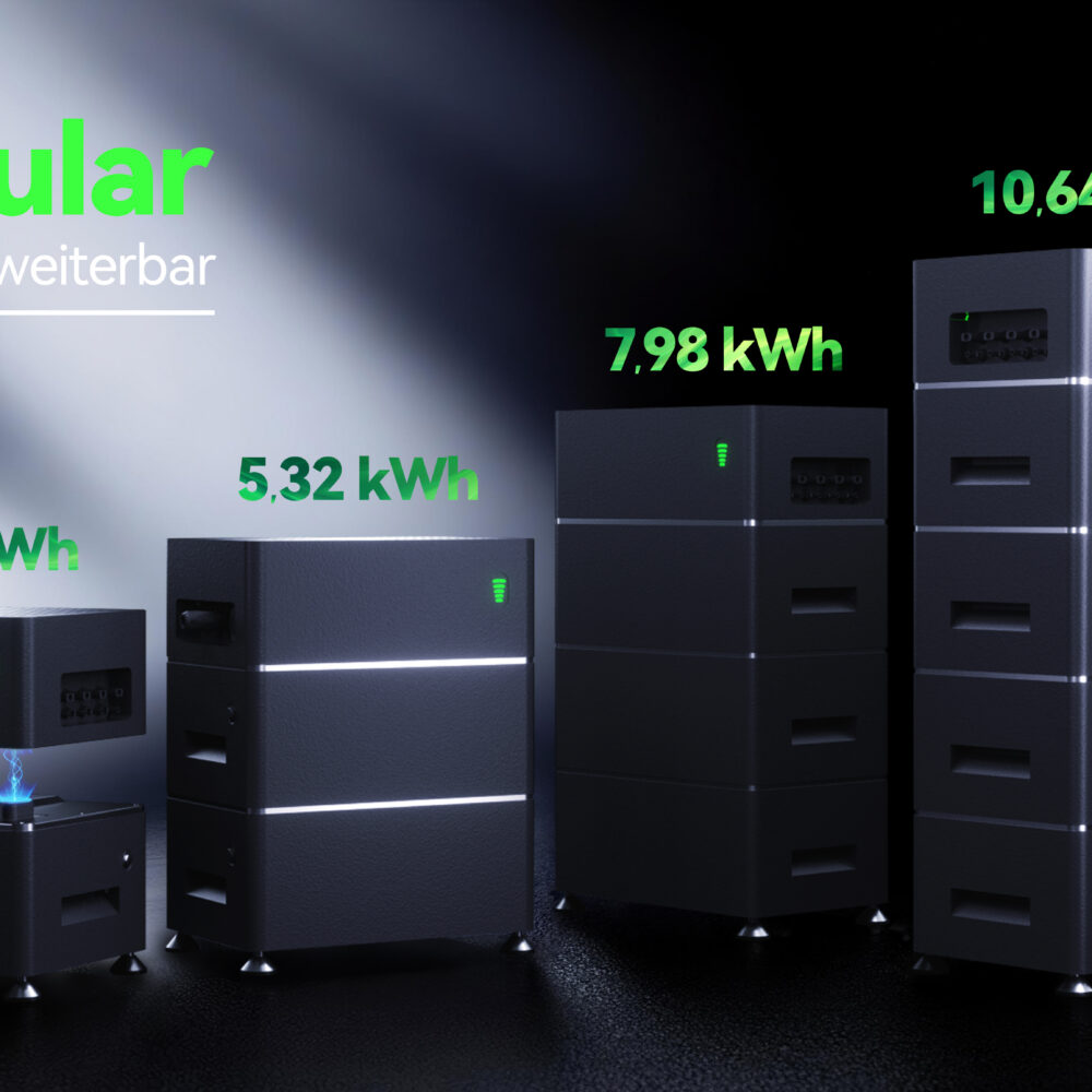 Alternative view of Bienesol CUBE 2700, AC Speicher 5,32 kWh für Balkonkraftwerke