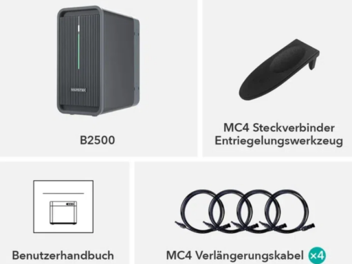 Marstek B2500-D Solarspeicher 2,24kWh für Balkonkraftwerk 1600Wp DC-Eingang – Bild 8