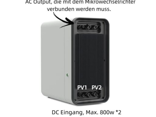 Marstek B2500-D Solarspeicher 2,24kWh für Balkonkraftwerk 1600Wp DC-Eingang – Bild 10