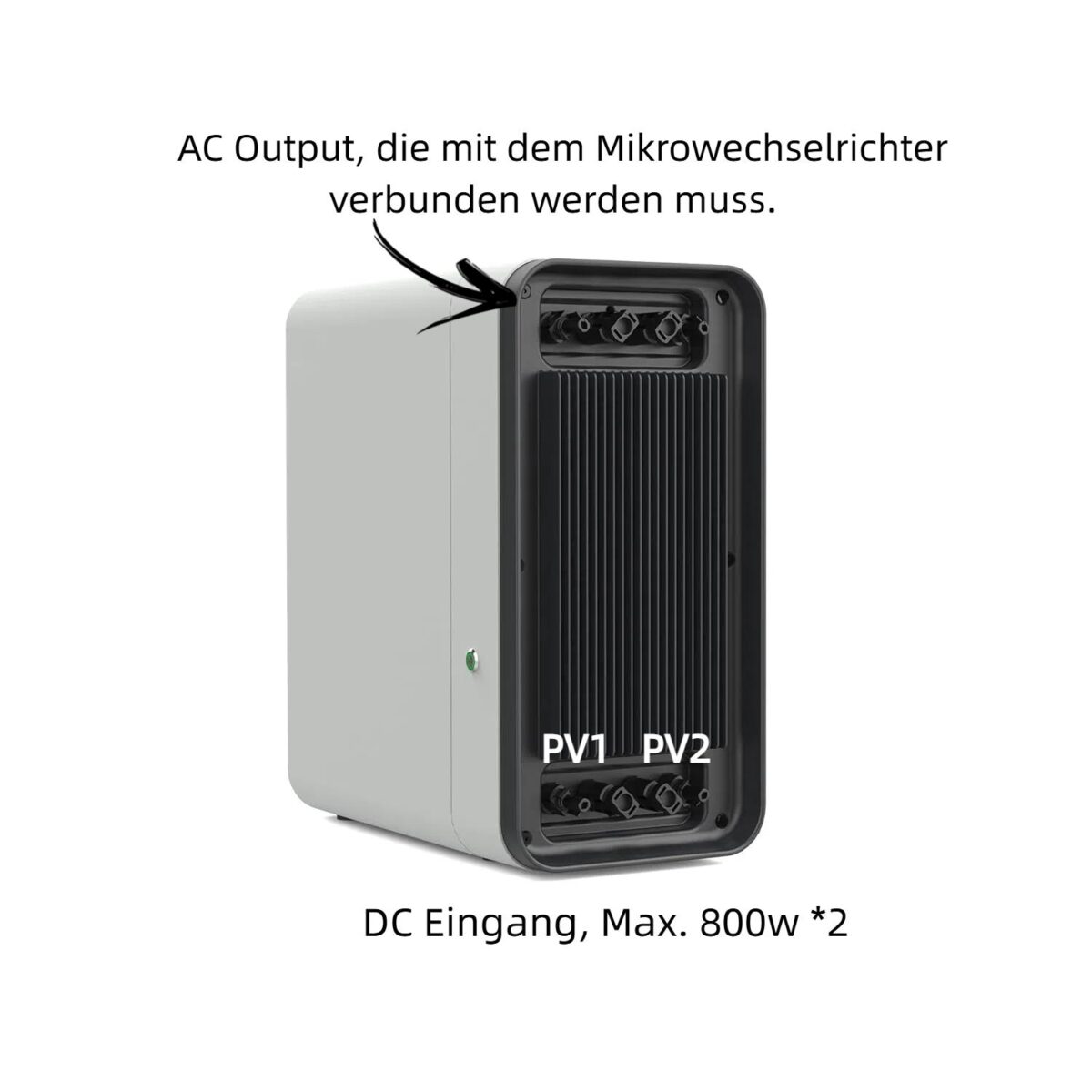 Marstek B2500-D Solarspeicher 2,24kWh für Balkonkraftwerk 1600Wp DC-Eingang – Bild 10